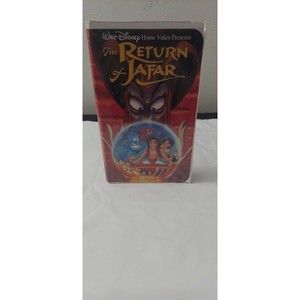 The Return of Jafar VHS 1994 Walt Disney Original Classic Movie Clamshell